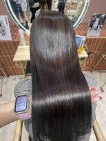 ヘアーアンドメイク ビス(HAIR&MAKE bis) ダークブラウンカラー【ruka】