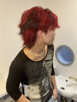 オルン(ORGN.)&nbsp;ブロックカラー デザインカラー セクションカラー 黒デザイン