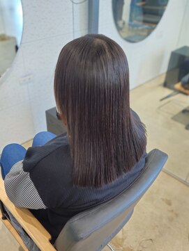 ビーヒアナウ N゜03 金沢駅西店(BE HERE NOW) 美髪矯正/髪質改善/縮毛矯正/ミディアム/セミロング/艶髪