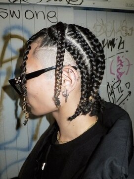 全頭コーンロウ