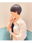 クールショート/顔周りカット/前髪白髪/20代30代40代50代/立川