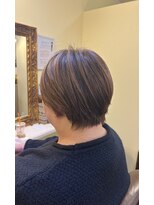 ヘアーデザイン モモ(Hair Design MoMO)&nbsp;大人女性に大人気な丸みショートヘア