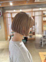 オンフリーク(ON.fleek) 王道ミルクティーベージュボブ