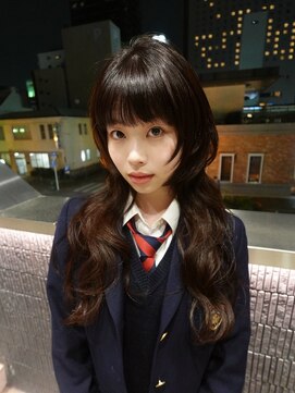 スニュウ(snuw) 【snuw mina】高校生カット/レイヤーカット/伏見/ハッシュカット
