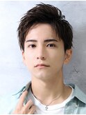 大人アップバングスパイラル