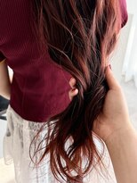ログ(log)&nbsp;ニュアンスパーマ　髪質改善カラー　顔まわり　レイヤー　艶髪