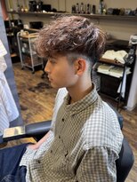 エクファフォーメン(EX-FA FOR MEN)&nbsp;波巻きツイストスパイラル/リバースセンターパート/瀬田