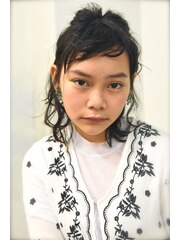 【Lepes】Trendウェーブパーマヘアアレンジ☆Aラインボブ