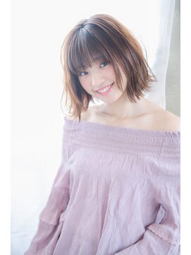 ネオリーブクレア 綱島店(Neolive Krea) 無造作ふんわりミディ☆似合わせカット