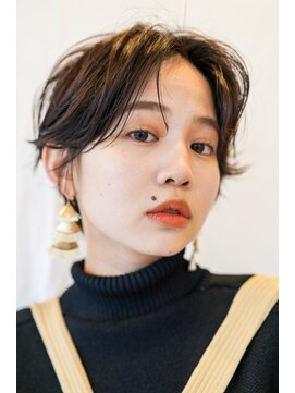 イースタイル 志都呂店(e-style com’s hair) 【ハンサムショート】#前髪なし#こなれヘア#フレンチガーリー