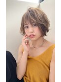 【アフロート添田】大人かわいい束感ひし形小顔ショート