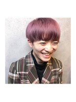 ヘアサロンエム 渋谷店(HAIR SALON M)&nbsp;外ハネボブ/アッシュブラウン/ネオウルフ/デザインカラー