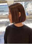 重めスタイルフレンチボブ