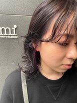 グミ(gumi)&nbsp;*gumi*インナーカラー×グレープパープル