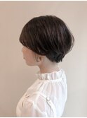 マッシュショート×イヤリングカラー→白井 涼貴