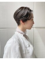 アクトゥス(AEQUITAS)&nbsp;くせ毛ショートxブルージュ【池袋/20代/30代/40代】