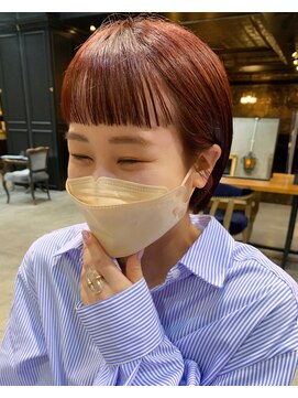 グリーン 表参道(green) 【KANA】pink red/ ミニボブ