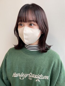 クイントネオリーブ 自由が丘正面口店(quint:neolive) くびれヘア × lavender brown