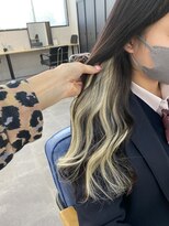 エル オオサカ 心斎橋店(L. OSAKA)&nbsp;インナーベージュエクステ_チェリーブラウンフェミニン_Y76