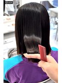 髪質改善ストレート