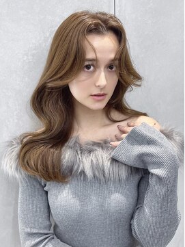 オニキス(ONYX) ブリーチなしダブルカラーヘーゼルベージュレイヤー【chisato】