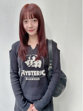 ラヴィズム(LUVISM) 韓国ヘアー顔周りレイヤーおくれ毛前髪万代新潟