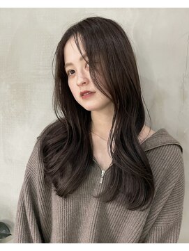 オリ('Oli) 韓国レイヤー×アッシュベージュ