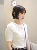 【林宏幸】大人ボブ　大人ショート　切りっぱなしボブ