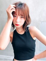 エース (ACE) ACE 横浜 くびれボブ×キャメルブラウン