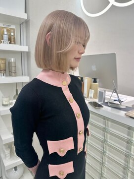 ガガ 心斎橋(GAGA) 美髪◎ピンクブラウン/エアリーロング/髪質改善/ハイトーン