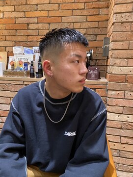 ローサムカットワークス(LOSOME CUT WORKS) クロップ　フェードカット