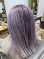 サイズ バイ グリットアヴェダ ららぽーと海老名店(XXXY'S by grit AVEDA)&nbsp;ダブルカラー★ペールバイオレット