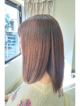 ヘアデザイニング ズーム 飯田橋店(hairdesigning Zoom) 20代30代40代:春先取り♪ツヤカラー