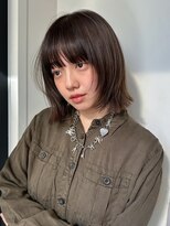 ローネス(LONESS)&nbsp;ぷつっとボブ　外ハネボブ　ウルフレイヤー　レイヤーボブ