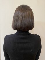 モリオ フロム ロンドン 成増店 【morio成増/一戸】大人かわいいミニボブオリーブカラー