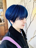 フランジェッタヘアー(Frangetta hair)&nbsp;ショートボブ