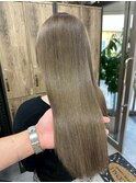 ハイライトバレイヤージュダブルカラーケアブリーチ30代40代