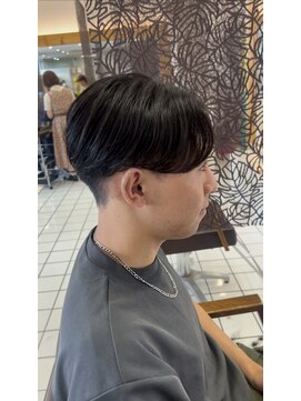ヘアーアンドメイク サワ 上田本店(SAWA) 20代大人男性マッシュ×センターパートニュアンスパーマ