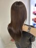 カット+艶カラー+marbbケア＋トリートメント10500円