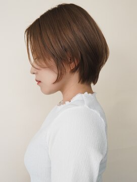 マノ 千歳烏山(MaNO) 〈a35〉ショート韓国ボブハイライト髪質改善ブリーチ前髪20代30