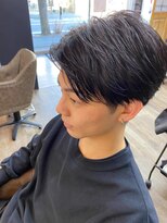 クレアバイプロデュース 矢部店(Crear by produce)&nbsp;アップバングスタイル