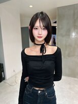 シェノン バイ アランスミシー 表参道(CHAINON by Alan smithee) 表参道/クラゲヘアー/オリーブグレー/小顔/ココアベージュ/渋谷