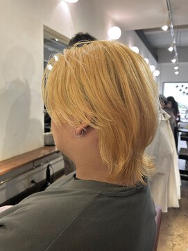 束感メンズウルフ