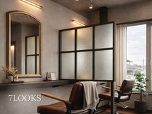 セブンルックス(7LOOKS)の雰囲気（仕切りが隣の目線も気になりません◎髪質改善/レイヤー/カラー）