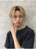 MEN’S HAIR/波巻きツイストスパイラル/リバースセンターパート