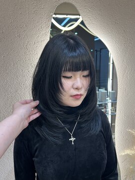 ジーナ センター北(Zina) ザクザクミディアムレイヤー☆