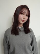 サードアベニュー(3rd Avenue.) レイヤーカット/ボルドーカラー/暖色/バイカルテ〇20代30代