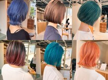 エルム 原宿 表参道(yelm)の雰囲気(ダブルカラー/インナーカラー/ケアブリーチ/イヤリングカラー)