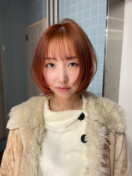 クペウヘイヴン(cope'u HAVEN) 原宿/レイヤーカット　ブリーチ　ルーツカラー　デザインカラー