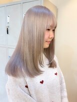 フラム 渋谷(flamme)&nbsp;◯ブリーチ2回～ホワイトベージュ